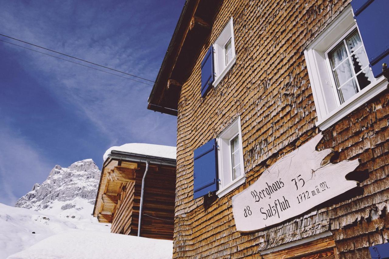 圣安东尼 Berghaus Sulzfluh酒店 外观 照片
