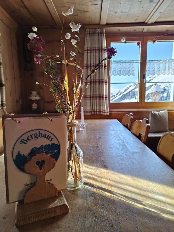 圣安东尼 Berghaus Sulzfluh酒店 外观 照片